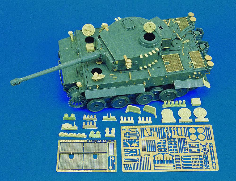 Tiger I early version E/H1(for Italeri kit) von Royal Model