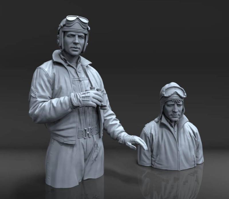 U.S. tank crew WWII - no. 1 von Royal Model