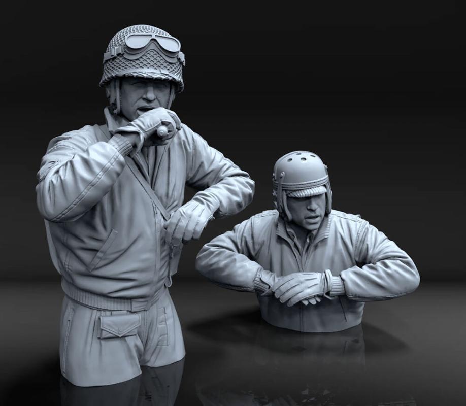 U.S. tank crew WWII - no. 2 von Royal Model