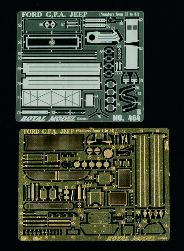 ford G.P.A. Jeep (for Tamiya kit) von Royal Model