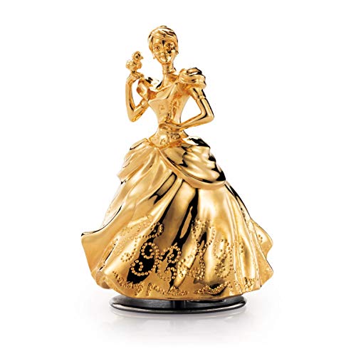 Royal Selangor Hand Fertig Disney Music Carousels Collection Zinn Limitierte Auflage Gilt Cinderella Musikkarussell von Royal Selangor