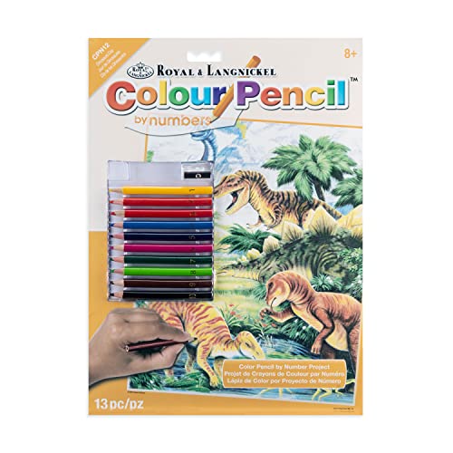 Colour Pencil by Numbers "Dinosaurs Day" Colour Pencil by Numbers "Dinosaurs Day" von Royal & Langnickel