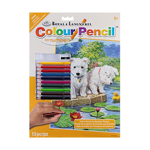Colour Pencil by numbers "Westie Puppies" Colour Pencil by numbers "Westie Puppies" von Royal & Langnickel