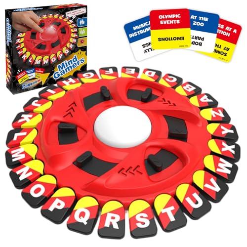 Rasende Wörter Spiel, Buchstaben Spiel mit 26 Tasten, Familienspiele Brettspiele Partyspiele für Kinder und Erwachsene, WöRter Sturm Spiel für 2-8 Spieler ab 8 Jahren Rasende Wörter Spiel, Buchstaben Spiel mit 26 Tasten, Familienspiele Brettspiele Partyspiele für Kinder und Erwachsene, WöRter Sturm Spiel für 2-8 Spieler ab 8 Jahren von Rppiup