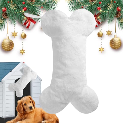 Plush Bone Shape Stockings, Embroidered Candy Stocking, Cute Christmas Sock Decoration, Fireplace Hangings Stockings, Dog Christmas Stockings, Holiday Pet Stockings, Christmas Stockings for Dogs von Rqrdww