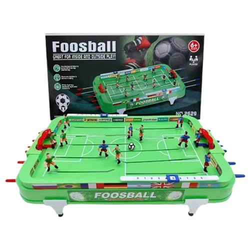 Rqrdww Football Table Game, Desktop Football Game, Soccer Table for Kids, Interactive Football Game, Compact Soccer Game, Table Football Toy, Kids Football Game, Soccer Game, Home Football Table von Rqrdww