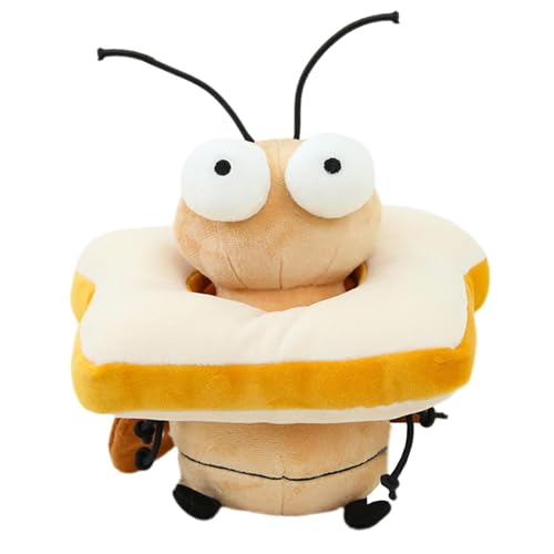 Rqrdww Stuffed Animal, Cockroach Shape Plush, Creative Stuffed Animal, Soft Plushies Pillow, Comfortable Plush Toy, Novelty Stuffed Toy, Quirky Plush Animal, Huggable Pillow Toy, Unique Plush von Rqrdww