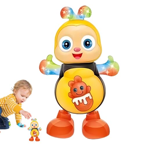 Swinging Bee Toy, Musical Toys Bee, Electronic Cartoon Bee Toy, Preschool Learning Toys Bee, Educational Interactive Bee Toy, Singing Bee with Lights, Interactive Musical Bee, Dancing Bee Toy for Kids von Rqrdww