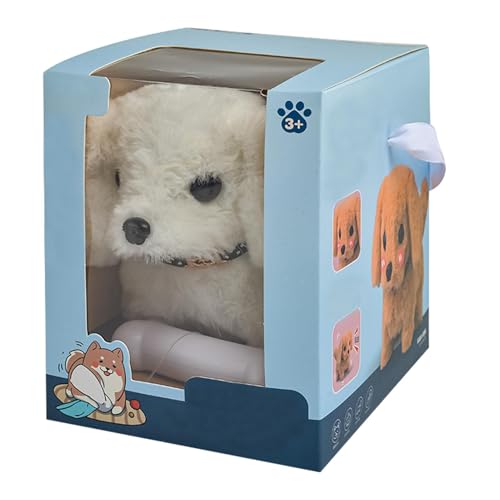 This Interactive Plush Robot Puppy Mimics The Actions of A Real Dog, Including Walking, Barking, and Wagging Its Tail. Its Movements Provide An Engaging Experience for Children von Rqrdww