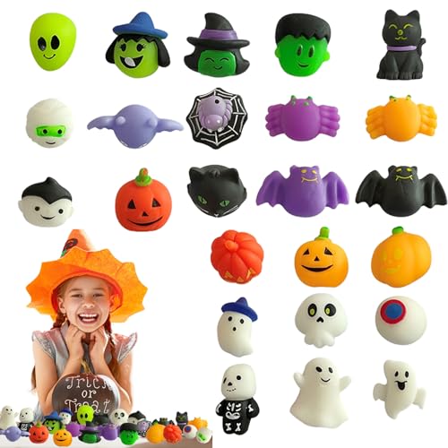 Rrlihjgu Anti-Stress-Spielzeug, Halloween, niedlich, 24 Stück, weiches Spielzeug, für Jugendliche, Kinder, Familie, Erwachsene zur Entspannung zu Hause, Schule oder unterwegs Rrlihjgu Anti-Stress-Spielzeug, Halloween, niedlich, 24 Stück, weiches Spielzeug, für Jugendliche, Kinder, Familie, Erwachsene zur Entspannung zu Hause, Schule oder unterwegs von Rrlihjgu