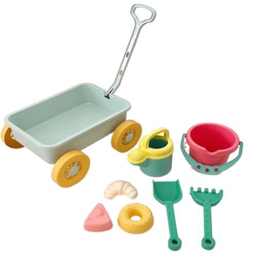 Rrlihjgu -Baukit, Strandeimer und Schaufel -Set,8 Stücke helle Farbe Sandspielzeug mit Trolley | Interaktiver Spielen im Freien für Kinder Mädchen Teenager Rrlihjgu -Baukit, Strandeimer und Schaufel -Set,8 Stücke helle Farbe Sandspielzeug mit Trolley | Interaktiver Spielen im Freien für Kinder Mädchen Teenager von Rrlihjgu