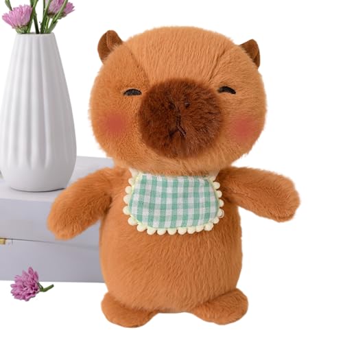 Rrlihjgu Capibara-Spielzeug, Plüschtier, 20 cm, klatschende Puppen, für Zimmer, Wohnzimmer, Sofa, Sammlerstück mit Sound Rrlihjgu Capibara-Spielzeug, Plüschtier, 20 cm, klatschende Puppen, für Zimmer, Wohnzimmer, Sofa, Sammlerstück mit Sound von Rrlihjgu