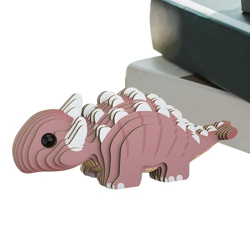 Rrlihjgu Dinosaurier-Puzzles für Kinder,3D-Dinosaurier-Puzzles | 3D-Rätsel mit Tiermotiven,Hand-Auge-Koordinationstraining, Tierbausteine, Lernspielzeug von Rrlihjgu