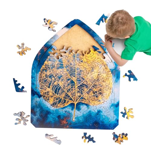 Rrlihjgu Einzigartiges Puzzle für Erwachsene, Holzpuzzle für Erwachsene, Bodhi-Design, Lernspielzeug, Holzpuzzle für Erwachsene, coole unregelmäßige Form Rrlihjgu Einzigartiges Puzzle für Erwachsene, Holzpuzzle für Erwachsene, Bodhi-Design, Lernspielzeug, Holzpuzzle für Erwachsene, coole unregelmäßige Form von Rrlihjgu