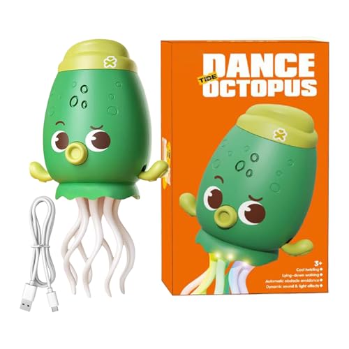 Rrlihjgu Elektrisches Tänzer-Oktopus, mit Musik – Spaß gegen Hindernisse, Tier, mit Lichtern für Weihnachten, Schlafzeit, Nickerchen, Kinder Rrlihjgu Elektrisches Tänzer-Oktopus, mit Musik – Spaß gegen Hindernisse, Tier, mit Lichtern für Weihnachten, Schlafzeit, Nickerchen, Kinder von Rrlihjgu