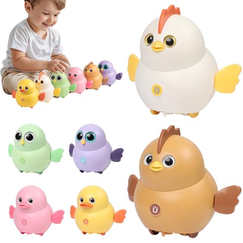 Rrlihjgu Elektrisches Wandertierspielzeug, Spielzeug für bewegliche Entwicklung, buntes Tierspielzeug, 6 x Reise-Spiele für Kinder, lustige Reiseaktivitäten Rrlihjgu Elektrisches Wandertierspielzeug, Spielzeug für bewegliche Entwicklung, buntes Tierspielzeug, 6 x Reise-Spiele für Kinder, lustige Reiseaktivitäten von Rrlihjgu