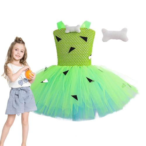 Rrlihjgu Halloween-Kleid für Kinder, Halloween-Kleid für Kleinkinder | Rüschen-Tüll-Anzieh-Halloween-Tüllkleid-Ballkleid-Kleid - Halloween-Tüllkleid, Ballkleid-Kleid, Rüschen-Tüll-Kostüm mit von Rrlihjgu