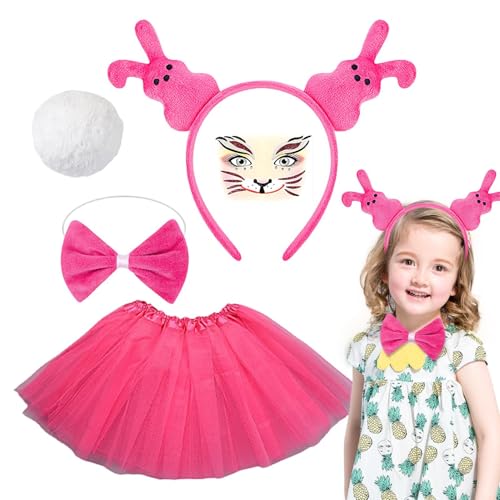 Rrlihjgu Halloween-Kostüm-Set, Kostüm, buntes -Kostüm-Set, lustiges Cosplay-Zubehör, Zubehör für Frauen, Mädchen Rrlihjgu Halloween-Kostüm-Set, Kostüm, buntes -Kostüm-Set, lustiges Cosplay-Zubehör, Zubehör für Frauen, Mädchen von Rrlihjgu