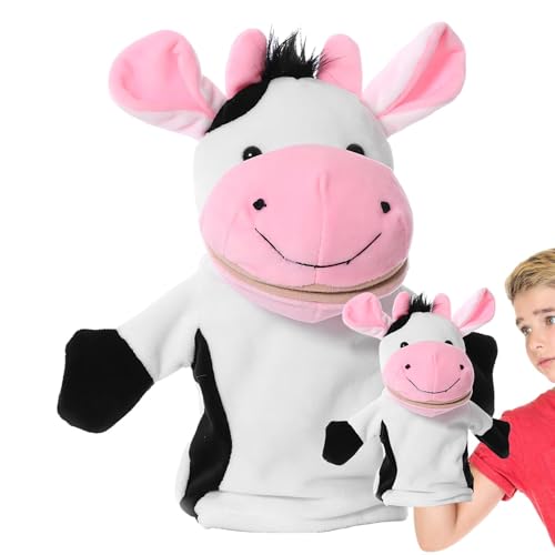 Rrlihjgu Handpuppen für Kinder, Tierhandpuppen | 25 cm/9,84 Zoll niedliche Handpuppen - Theateraufführungsmittel, Bildungsgefüllte Tierpuppe für Rollenspiele Storytelling Vorschulunterricht von Rrlihjgu