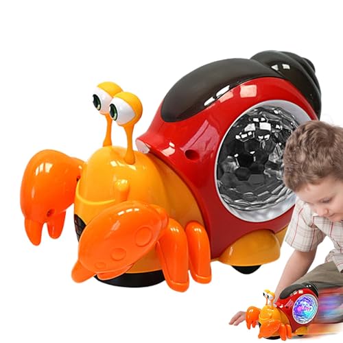 Rrlihjgu Interaktives Schneckenspielzeug in Bewegung, Schneckenspielzeug mit beleuchteter Musik, beleuchtete elektrische Schnecke, Schneckenspielzeug mit beleuchteter Musik für Kinder Rrlihjgu Interaktives Schneckenspielzeug in Bewegung, Schneckenspielzeug mit beleuchteter Musik, beleuchtete elektrische Schnecke, Schneckenspielzeug mit beleuchteter Musik für Kinder von Rrlihjgu