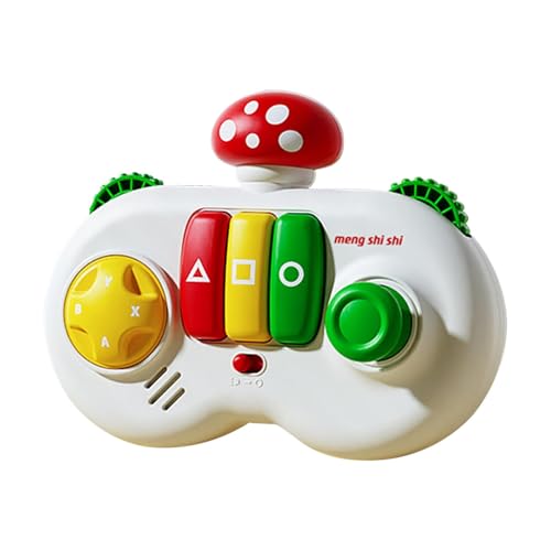 Rrlihjgu Kids Busy Game Board Travel,Kids Busy Game Board Controller | Pilz-Kinderbrett-Reisespielzeug | Kinderspiel, sensorisches Spielzeug, interaktives sensorisches Brettspielzeug, feine Aktivität, von Rrlihjgu