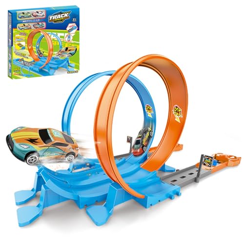 Rrlihjgu Kinder Rennstrecken Set | Spielzeug Rennspiel Für - Wandfahr-Kit mit 360° Drehung für Kleinkinder drinnen und draußen Geschenk Rrlihjgu Kinder Rennstrecken Set | Spielzeug Rennspiel Für - Wandfahr-Kit mit 360° Drehung für Kleinkinder drinnen und draußen Geschenk von Rrlihjgu