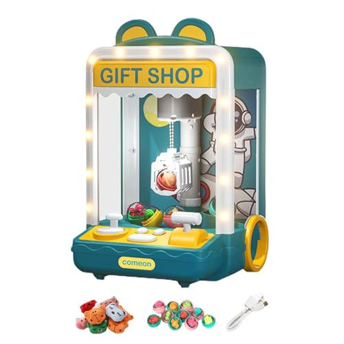 Rrlihjgu Kinderkrallenmaschine, Spielzeugkrallenmaschine für Kinder - Doll Grabber Claw Game Machine Indoor-Verkaufsspielzeug - Elektronischer Klauenspiel-Safe, Nachfüllgreifer für Thanksgiving, von Rrlihjgu