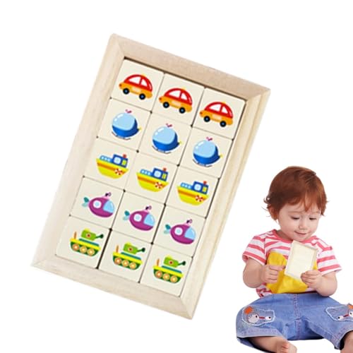 Rrlihjgu Kinderpuzzlespielzeug, Holzpuzzle-Tischspiel, Klassisches Puzzle-Tischspiel, Früherkennungsspielzeug für Zuhause, Schulen und Kindertagesstätten von Rrlihjgu