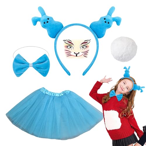 Rrlihjgu -Kostüm-Set, Halloween-Kostüm, buntes -Kostüm-Set, lustiges Cosplay-Zubehör, Zubehör für Frauen, Mädchen Rrlihjgu -Kostüm-Set, Halloween-Kostüm, buntes -Kostüm-Set, lustiges Cosplay-Zubehör, Zubehör für Frauen, Mädchen von Rrlihjgu