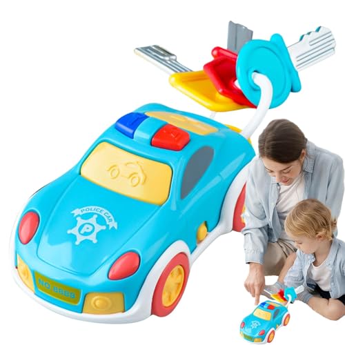 Rrlihjgu Leuchtendes Spielzeugauto, Autospielzeug für Kinder - Beleuchten Sie wichtige Fahrzeugspielzeuge,Tragbares sensorisches Spielzeug, Früherziehungsspielzeug für Feinmotorik, von Rrlihjgu