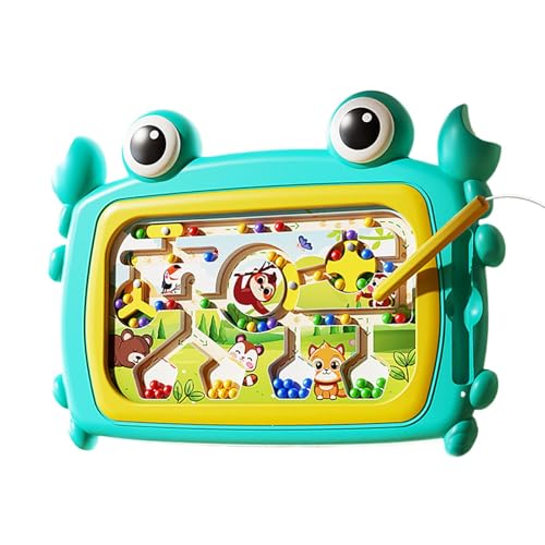 Rrlihjgu Magnetisches Labyrinthspielzeug, Farbsortierungsspielzeug, interaktives Zeichenbrett mit Krabbe, Spielzeug für Früherziehung, kreatives Spielzeug für Kinder für zu Hause Rrlihjgu Magnetisches Labyrinthspielzeug, Farbsortierungsspielzeug, interaktives Zeichenbrett mit Krabbe, Spielzeug für Früherziehung, kreatives Spielzeug für Kinder für zu Hause von Rrlihjgu