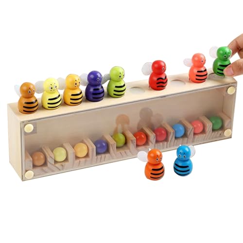 Rrlihjgu Memory Spiel Für Kinder Paare Finden - Farben Lernen Spielzeug - Interaktives Gedächtnisspiel für Kindergarten & Reise mit Holz Bienenform und Farbenlernen Rrlihjgu Memory Spiel Für Kinder Paare Finden - Farben Lernen Spielzeug - Interaktives Gedächtnisspiel für Kindergarten & Reise mit Holz Bienenform und Farbenlernen von Rrlihjgu