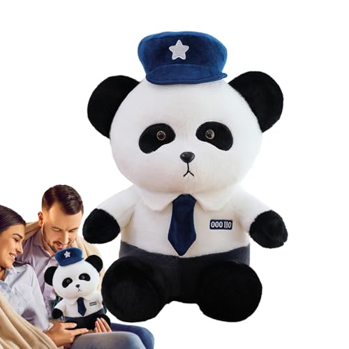 Rrlihjgu Panda-Plüschtier, Panda-Plüschpuppe, Pandakissen mit und Krawatte, Tierpuppe, Schlafpartner und gemütlich, für und Mädchen, Heimdekoration Rrlihjgu Panda-Plüschtier, Panda-Plüschpuppe, Pandakissen mit und Krawatte, Tierpuppe, Schlafpartner und gemütlich, für und Mädchen, Heimdekoration von Rrlihjgu