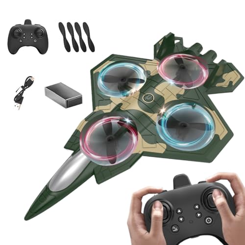 Rrlihjgu RC Flugzeug - Ferngesteuertes Flugzeug Für Erwachsene | 2.4Ghz Kunstflug Rollen Kampfflugzeug Outdoor Spielzeug Für Erwachsene Jugendliche Anfänger Rrlihjgu RC Flugzeug - Ferngesteuertes Flugzeug Für Erwachsene | 2.4Ghz Kunstflug Rollen Kampfflugzeug Outdoor Spielzeug Für Erwachsene Jugendliche Anfänger von Rrlihjgu