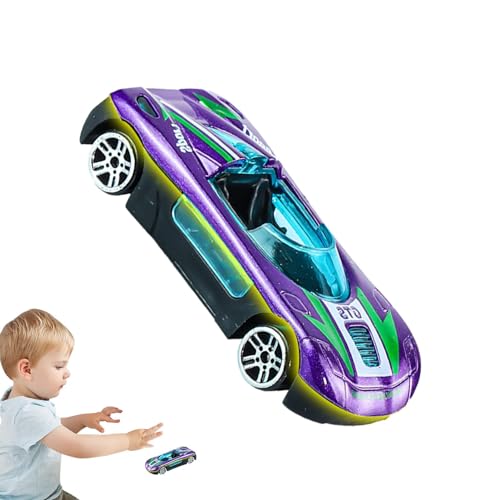 Rrlihjgu Rennauto-Spielzeug für Kinder,Rennauto-Spielzeug,Reibungsbetriebene Spielzeuglegierung - Reibungsbetriebene Fahrzeuge, Push-and-Go-Trägheitsspielzeug, reibungsbetriebene Lernspielzeuge für von Rrlihjgu