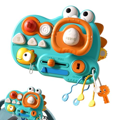 Rrlihjgu Sensorisches Board für Kinder, sensorisches Aktivitätsband, Dinosaurier-Sinnesaktivitäten, Werkzeuge für die frühe Bildung, Feinmotorik-Spiele für den Rrlihjgu Sensorisches Board für Kinder, sensorisches Aktivitätsband, Dinosaurier-Sinnesaktivitäten, Werkzeuge für die frühe Bildung, Feinmotorik-Spiele für den von Rrlihjgu