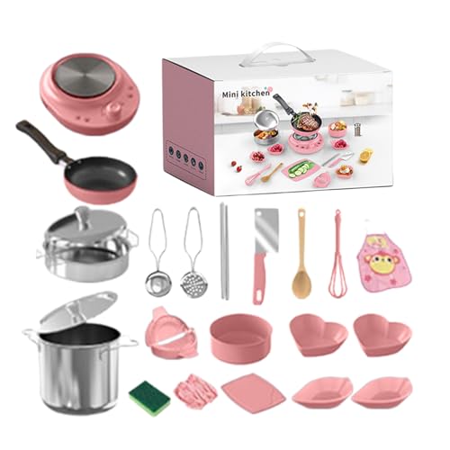 Rrlihjgu Spiel-Küchenzubehör, Küchenspielzeug für Kinder, interaktives und realistisches und sicheres Set für den Einsatz zu Hause, Klassenzimmer und Innenbereich, für und Mädchen Rrlihjgu Spiel-Küchenzubehör, Küchenspielzeug für Kinder, interaktives und realistisches und sicheres Set für den Einsatz zu Hause, Klassenzimmer und Innenbereich, für und Mädchen von Rrlihjgu