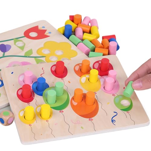 Rrlihjgu Spielzeug zur Farbsortierung, Lernspiel zum Erkennen von Farben, Lernaktivität für Kinder ab 3 Jahren, zu Hause oder in der Schule Rrlihjgu Spielzeug zur Farbsortierung, Lernspiel zum Erkennen von Farben, Lernaktivität für Kinder ab 3 Jahren, zu Hause oder in der Schule von Rrlihjgu