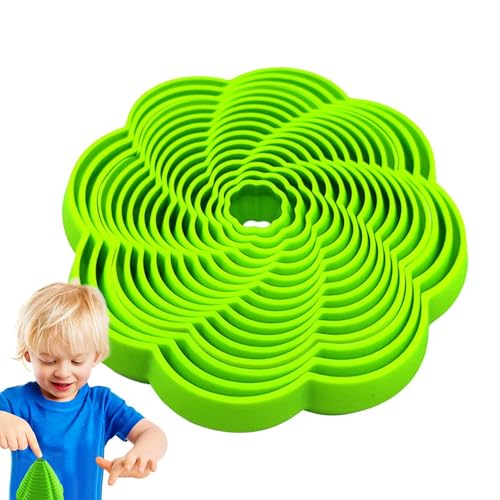 Rrlihjgu Spiralkegel-Fidget-Spielzeug, 3D-gedrucktes Fidget-Spielzeug,Spiralblumen-Fidget-Spielzeug - Kreatives interessantes 3D-gedrucktes Spielzeug für Kinder, stressentspannendes von Rrlihjgu