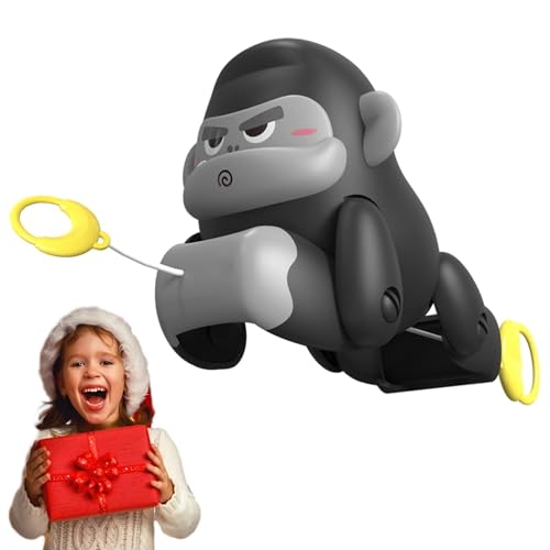 Rrlihjgu String Pull Kletterspielzeug, Pull String Toy - Cartoon-Seilkletter-Gorilla-Spielzeug | Sinnesspielzeug für Kinder, Seilkletterspielzeug zur Verbesserung der Feinmotorik von Rrlihjgu