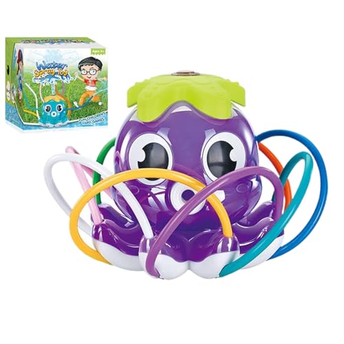 Rrlihjgu Wassersprinkler Für Kinder - Oktopus-förmiger Gartensprenger mit 8 schwenkbaren Schläuchen,Robuster Wassersprayer Außenspielzeug ab 3 Jahren für Mädchen Rasen Schulhof Geburtstag Reisen Park Rrlihjgu Wassersprinkler Für Kinder - Oktopus-förmiger Gartensprenger mit 8 schwenkbaren Schläuchen,Robuster Wassersprayer Außenspielzeug ab 3 Jahren für Mädchen Rasen Schulhof Geburtstag Reisen Park von Rrlihjgu