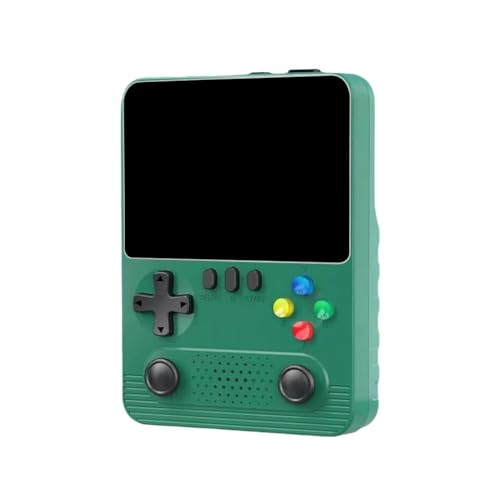 X9 Handheld-Spieler, Dual-3D-Spielekonsole mit 32 G Spielgerätekonsole, unterstützt 64 GB Konsole, Retro 3,5 Zoll, unterstützt 64 GB Retroblast Zoll, tragbarer Retro-Bildschirm, IPS-Spiel-Ret von Rtyweth