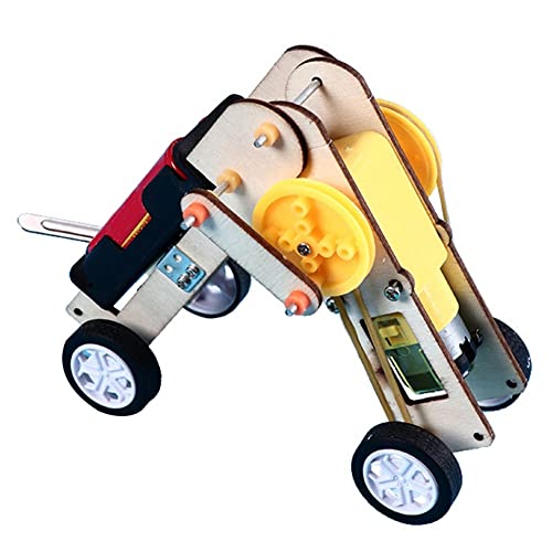 Ruaen Toy 4WD Car DIY Climbing Vehicle Motor Car Educational Powered Car Engineering Car für Gifts Toys 6-12 Year Old von Ruaen