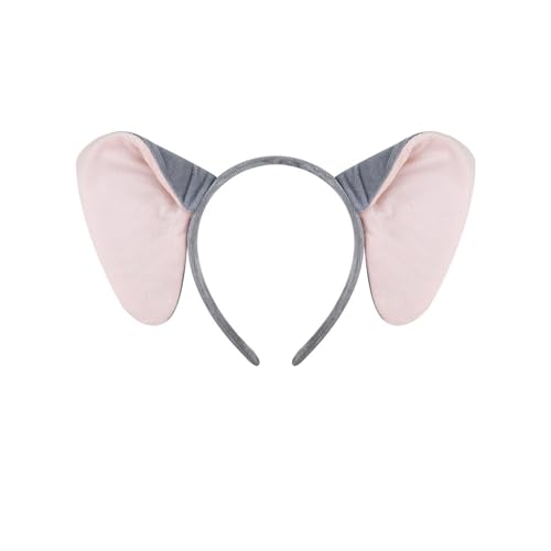 Ruarby 1/3/4 Elefanten-Kostüm-Zubehör-Set, Ohren, Stirnband, Fliege, Schwanz, Tutus, Zubehör, Kits für Kinder, Halloween, Cosplay, Kostüm, Herren Ruarby 1/3/4 Elefanten-Kostüm-Zubehör-Set, Ohren, Stirnband, Fliege, Schwanz, Tutus, Zubehör, Kits für Kinder, Halloween, Cosplay, Kostüm, Herren von Ruarby