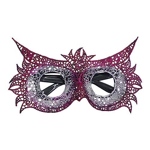 Ruarby Maskerade für Damen und Mädchen, Spitze, Halloween, Karneval, Partyzubehör, halbes Gesicht Auge Ruarby Maskerade für Damen und Mädchen, Spitze, Halloween, Karneval, Partyzubehör, halbes Gesicht Auge von Ruarby