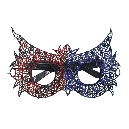 Ruarby Maskerade für Damen und Mädchen, Spitze, Halloween, Karneval, Partyzubehör, halbes Gesicht Auge Ruarby Maskerade für Damen und Mädchen, Spitze, Halloween, Karneval, Partyzubehör, halbes Gesicht Auge von Ruarby