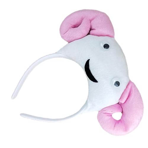 Ruarby Schaf-Rollenspiel-Kostüm-Set beinhaltet Schafhorn, Stirnband, Schwanz, Fliege, Handschuhe, Halloween, Tier-Outfit für Kinder, Erwachsene, Cosplay, Kostümzubehör Ruarby Schaf-Rollenspiel-Kostüm-Set beinhaltet Schafhorn, Stirnband, Schwanz, Fliege, Handschuhe, Halloween, Tier-Outfit für Kinder, Erwachsene, Cosplay, Kostümzubehör von Ruarby