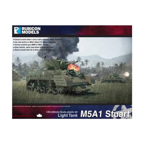 M5A1 Stuart / M5A1 Recce (mid & late production) (RubiconModels) von Rubicon Models