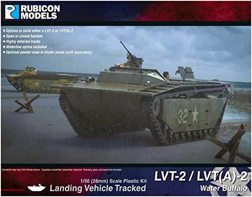 Rubicon Models LVT-2 / LVT(A)-2 Water Buffalo Landing Vehicle Tracked 1/56 28mm 280067 von Rubicon Models