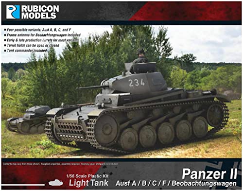 Rubicon Models Panzer II Ausf A / B / C / F / Beobachtungswagen Light Tank von Rubicon Models